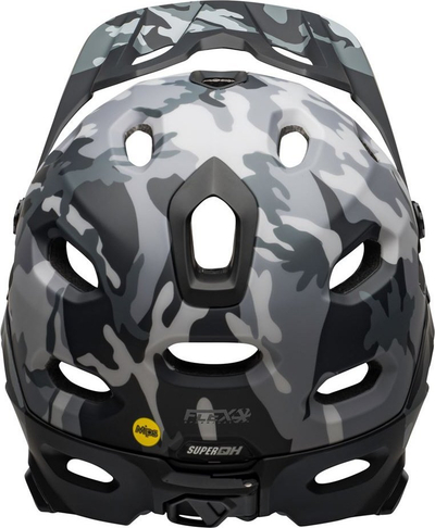 Helmetë çiklizmi Bell Super DH Mips, MIPS, pjesë mjekre e heqshme, e zezë