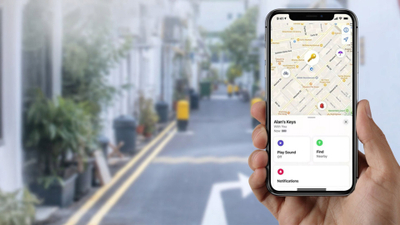 Bluetooth наоѓач Mili Lifemate LifeTag HD-P16-3, GPS локатор, за iOS, бел