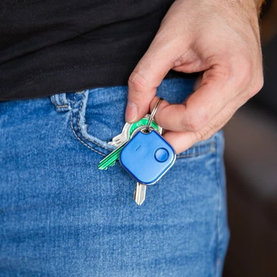 Buton i zgjuar Shelly Blu Button1, Bluetooth, për me kontrollu dritat, blu