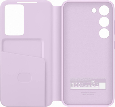 Këllëf telefoni Samsung Smart View Wallet EF-ZS911, për Galaxy S23, folio, lejla
