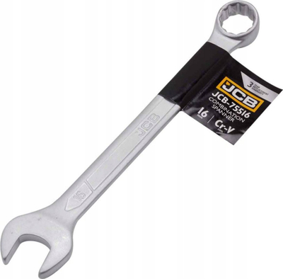 Çelës fiks JCB, 16 mm, kokë e hapur