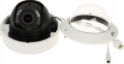Kamerë IP dome Hikvision DS-2CD1723G2-IZ, 1080p, lentë 2.8-12mm, e bardhë