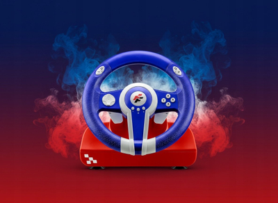 Tригер за игри Flashfire Super Manic ES300A, 180°, вибрации, за Nintendo Switch и PC, црн