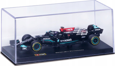 Maketi makinë Bburago Mercedes AMG F1 W12 #44, shkallë 1:43, edicion 2021, e zezë
