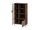 Raft librash Cama ALMERA, 90x42x165 cm, walnut cashmere