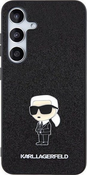 Mbrojtëse telefoni Karl Lagerfeld KLHCMGKNPSK, Galaxy S24 Plus, Glitter, e zezë