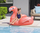 Flamingo notues për kalamaj Bestway, me doreza, rozë