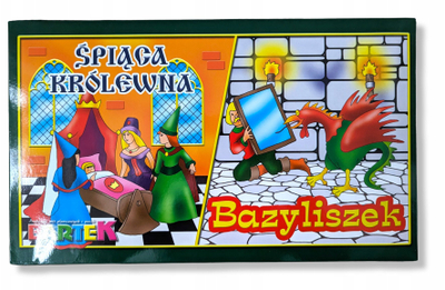 Lojë tavoline 2n1 Sleeping Beauty Basilisk, për kalamaj 5+, shumëngjyrëshe