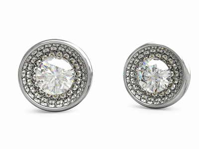 Vathë për femra Guess Unique Solitaire sGU2723, të argjendtë
