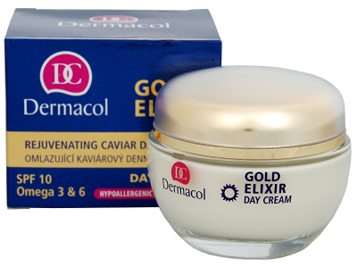 Dermacol Gold Elixir Подмладувачки Дневен Крем со Кавјар, 50 ml