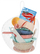 Set lodrash kuzhine Mega Creative Kitchen Dishes In Net, për fëmijë, multicolor