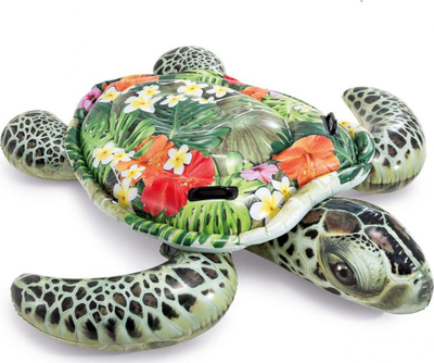 Dyshek notues Intex Turtle, 191x170cm, me doreza, shumëngjyrësh