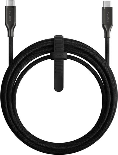 Kabllo USB‑C Nomad Kevlar V3, 3m, 240W PD, gri Carbide