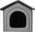 Куќичка за кучиња Buda Small House, 38x38x32 cm, склоплива, повеќебојна