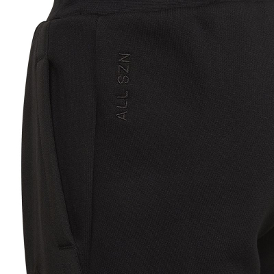 Pantallona dres adidas All Szn Fleece Pants Jr HN8415, për fëmijë, të zeza