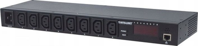 Shpërndarës rrjeti Intellinet 19'' 1U, 110V-250V, 16A