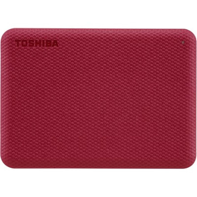Disk i jashtëm Toshiba Canvio Advance, 4TB, 2.5", USB 3.2, i kuq