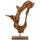 Dekor tavoline teak natyral 26×16×70 cm (HM7713)