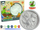 Set pikturimi Lean Toys Plaster Painting Dinosaurs, figura dinosauri me gips, bojëra dhe penel, e bardhë