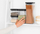 Set enësh kuzhine Brabantia TASTY+ Square Canister, 4x1, plastike, gri e errët
