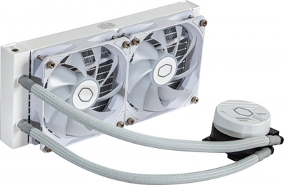 Ftohës Cooler Master MasterLiquid ML240L Core ARGB, i bardhë