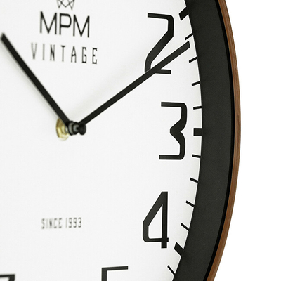 Orë muri MPM Quality Vintage I Since 1993, e kaftë/bardhë