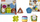 Lodra edukative Fisher-Price Fun Shapes, set me 5 copë, shumëngjyrëshe