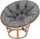 Jastëk kopshti Hobbygarden PILLOW SOA, diametër 110 cm, material Ekolen, ngjyrë grafit