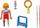 Set lojë Playmobil Javelin Throw Simulator Game, me figurë, me aksesorë sportivë, shumëngjyrësh
