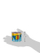 Ngjyra dylli Crayola Mini Kids Jumbo, set me 24 copë, për kalamaj, shumëngjyrëshe