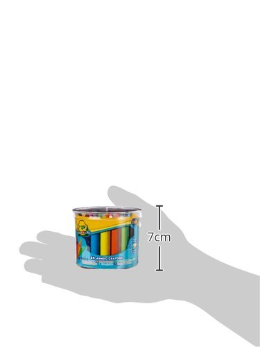 Ngjyra dylli Crayola Mini Kids Jumbo, set me 24 copë, për kalamaj, shumëngjyrëshe