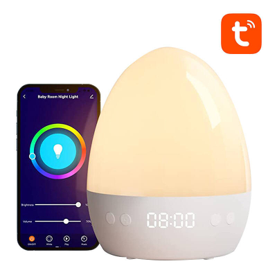 Dritë nate smart Gosund LB2S, WiFi, RGBW 16M, e bardhë