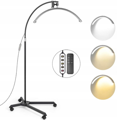 Lampë kozmetike LED Michael Marinelli GX585R Pro, pa hije, e zezë