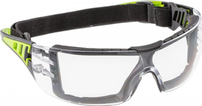 Syze mbrojtëse Hoegert Lotzen HT5K011, polikarbonat, me vrima ventilimi, transparente