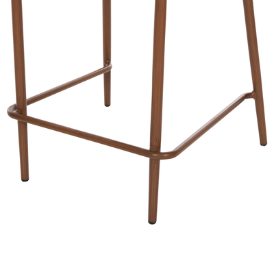 Stol bari Eulo mesatare 60×60×99 Hcm (HM6087.01), gri