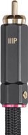 Kabllo koaksiale audio video Monoprice Onix, 6 ft, RCA Subwoofer, e zezë