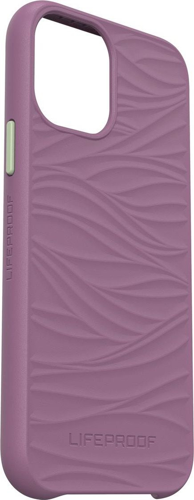 Mbrojtëse telefoni LifeProof Wake për iPhone 13 Pro, plastike e ricikluar, mban mirë goditjet, vjollcë Berry