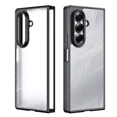 Mbulesë telefoni Dux Ducis Aimo Series Samsung Galaxy Z Fold7, polikarbonat TPU, mbrojtje 360°, e zezë