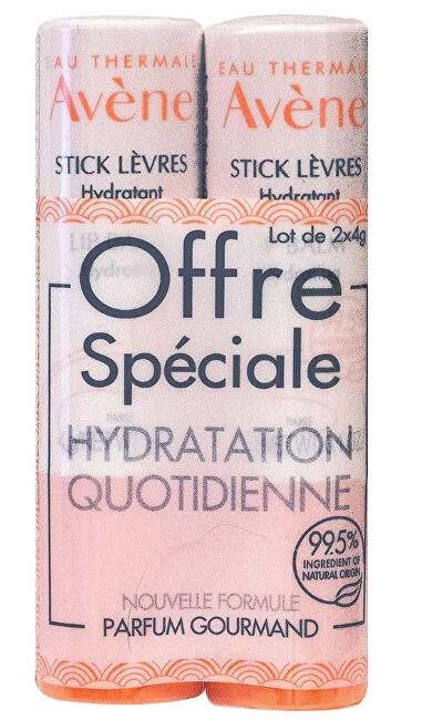 Set balsam hidratues Avène, 2 x 4 g