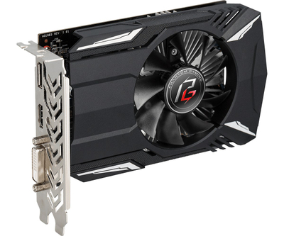 Kartë grafike ASRock Radeon RX550 Phantom Gaming, 4GB GDDR5, PCIe, e zezë