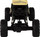 Makina lodër me telekomandë Off-Road High Wheels 1:18, plastike, e zezë gold