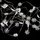 Girlandë dritash Fééric Snowflake, 60 LED, 1.2 m, të bardha