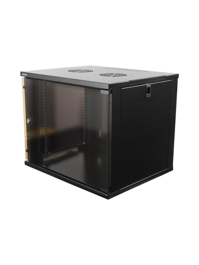 Kabinet rrjeti Deltaco 19", 9U, 540x450mm, i zi