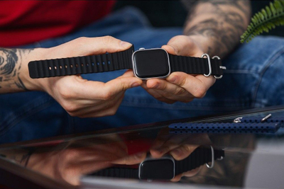 Rrip dore Apple Watch Forcell F-Design FA12, 38-41mm, silikon, portokalli