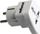 Përshtatës udhëtimi Millarco Universal Adapter, universal, për prizë europiane, i bardhë