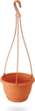 Vazo varëse AGRO Terracotta 27cm, plastike, me grep, kafe