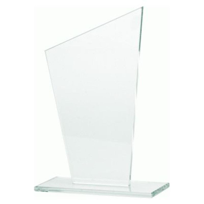 Trofe xhami Tryumf Glass Trophy M73B, 21 cm, i tejdukshëm