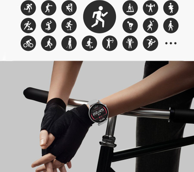 Smartwatch për goca Gravity GT11 3, ekran 1.43" AMOLED, Bluetooth 5.2, ari rozë