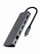 Përshtatës Gembird A-CM-COMBO5-05, USB Type-C, 5-in-1, Hub, HDMI, PD, card reader, LAN, i hirtë