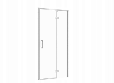 Derë dushi Cersanit LARGA Chrome, 100x195 cm, xham 6 mm, krom